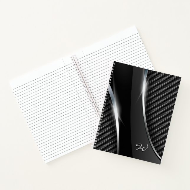 Carbon Fiber 3 Notebook (Inside)