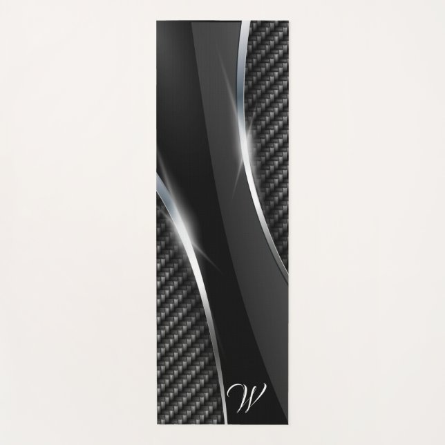 Carbon Fiber 3 Options Yoga Mat (Front)