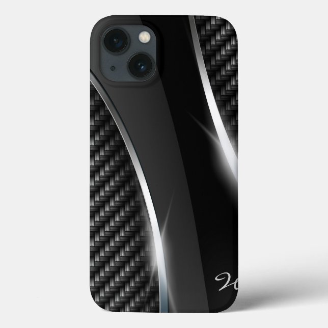 Carbon Fiber 3 Speck Case (Back)