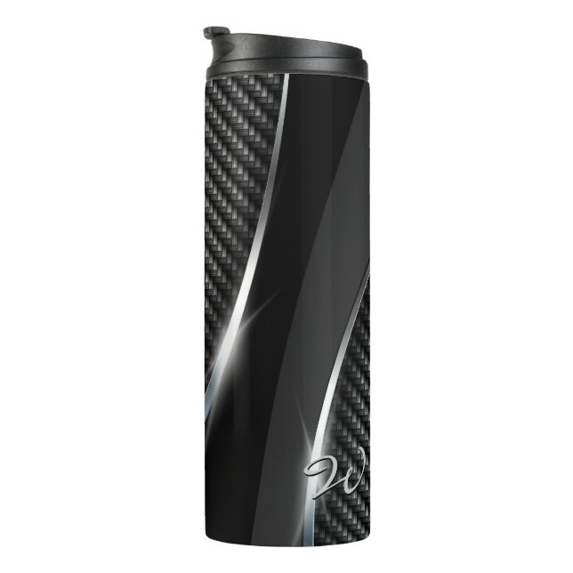 Carbon Fiber 3 Thermal Tumbler (Rotated Right)