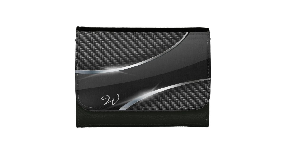 Carbon Fiber 3 Wallet Zazzle
