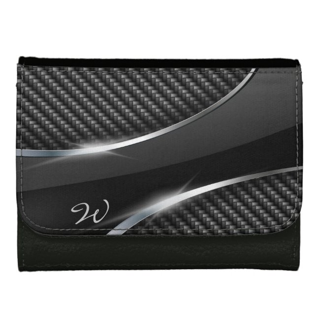 Carbon Fiber 3 Wallet (Front)