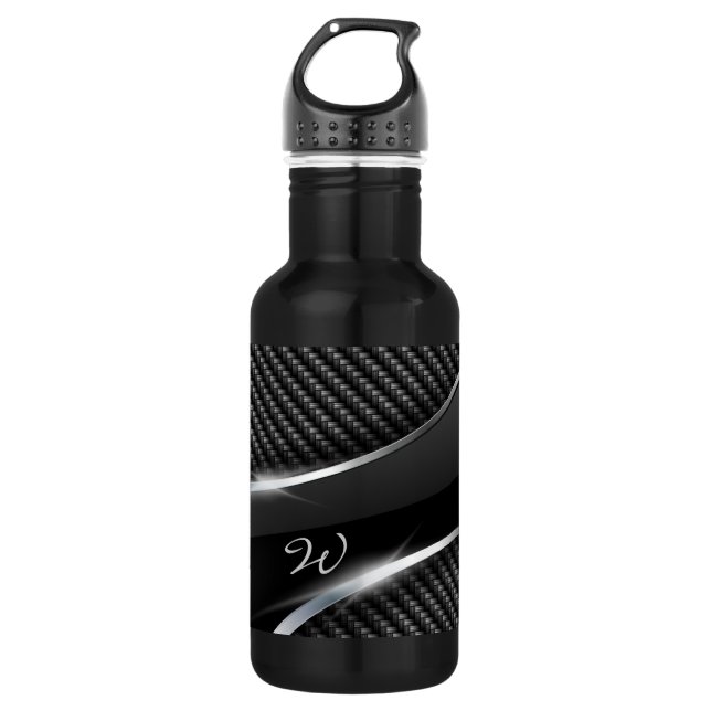 Carbon Fiber 3 Water Bottle (Front)