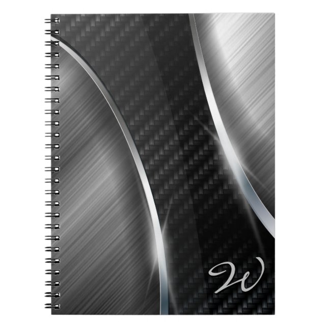 Carbon Fiber 3A Notebook (Front)