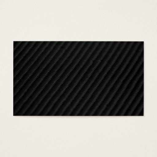 Customizable Carbon Fiber Accented Business Card Template