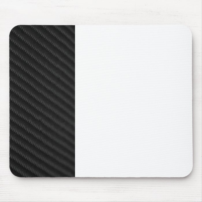 Carbon Fiber Accented Mouse Pad