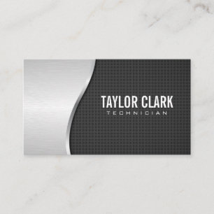 Carbon Fiber and Metal Business Card