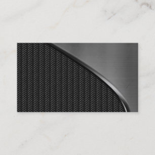 Carbon Fiber And Metal Business Cards