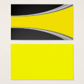 Carbon Fiber and yellow card (Front & Back)