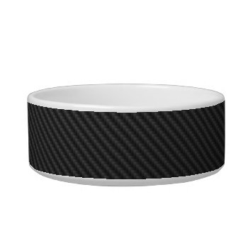 Carbon Fiber Bowl by CrazyPattern at Zazzle