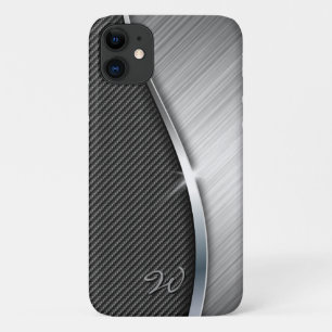 Carbon Fiber & Brushed Metal 4 Speck Case