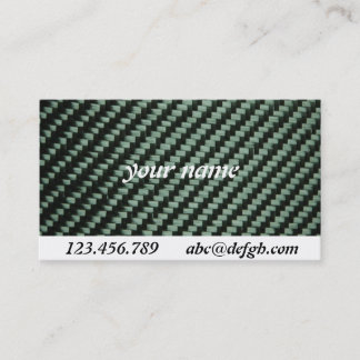 carbon fiber business cards