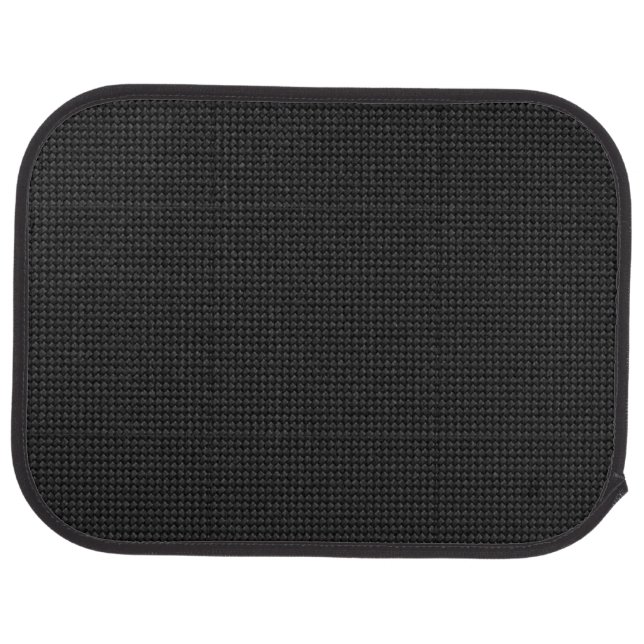Carbon fiber car mat (Rear)
