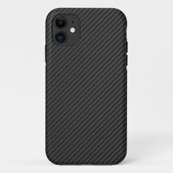 Carbon Fiber Iphone 11 Case by CrazyPattern at Zazzle