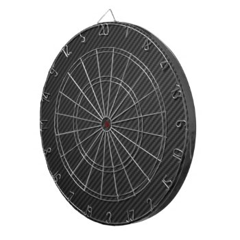 Carbon Fiber Dart Board by CrazyPattern at Zazzle