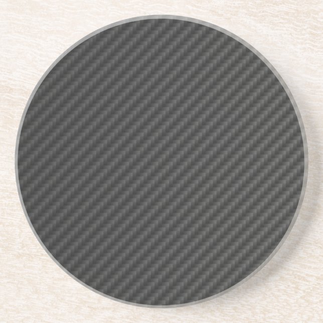 Carbon Fiber Drink Coaster (Front)
