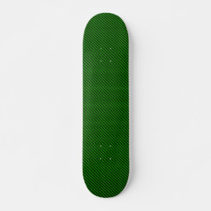 Carbon Fiber Green Skateboard Deck