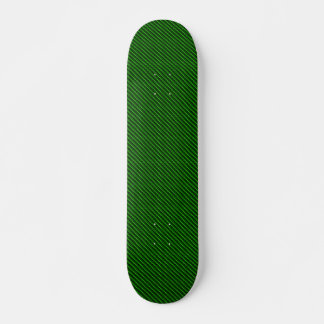 Carbon Fiber Green Skateboard Deck