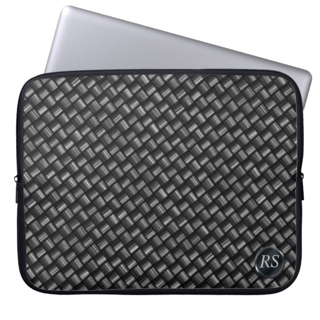 Carbon Fiber Laptop Sleeve (Front)