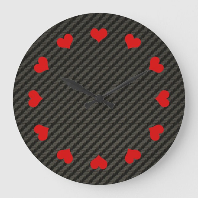 Carbon Fiber Large Clock (Front)