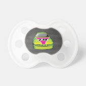 Carbon fiber look Nascar Pacifier (Front)