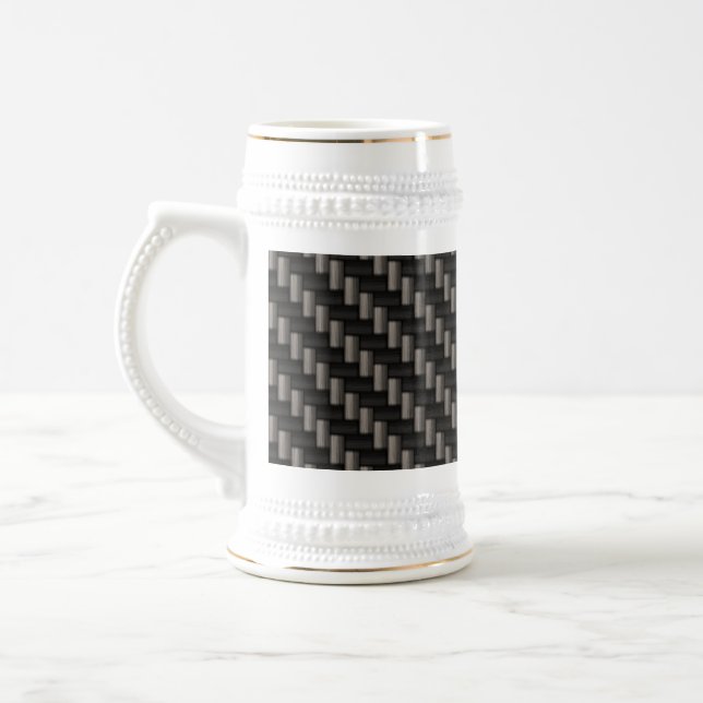 Carbon Fiber Material Beer Stein (Left)