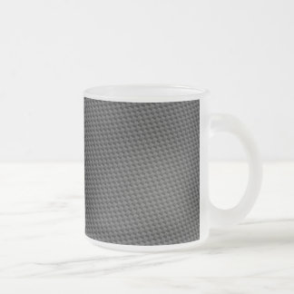 Carbon Fiber Material Frosted Glass Coffee Mug