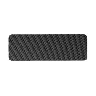 Carbon Fiber Material Label