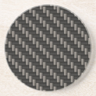 Carbon Fiber Material Sandstone Coaster