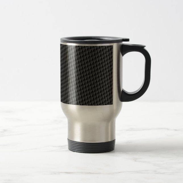 Carbon Fiber Material Travel Mug (Right)
