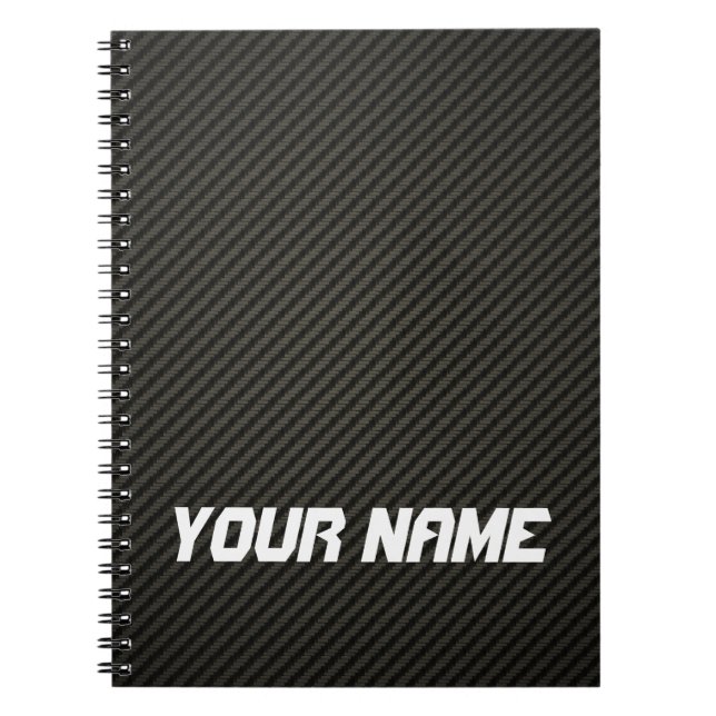 Carbon Fiber Notebook (Front)