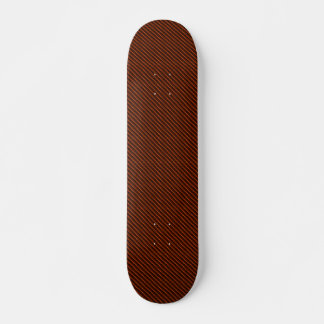 Carbon Fiber Orange Skateboard Deck