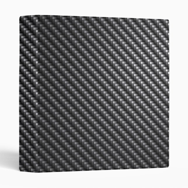 Carbon Fiber Pattern Binder (Front/Spine)