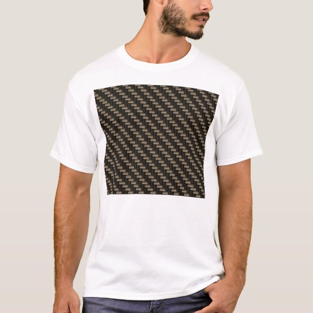 Carbon Fiber Pattern (faux) T-Shirt (Front)