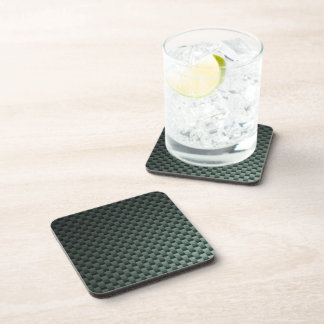 Carbon Fiber Patterned Drink Coaster