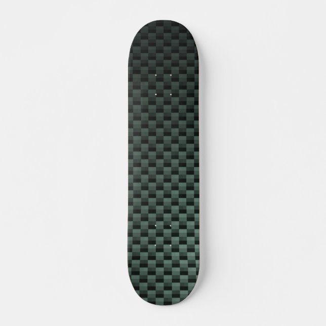 Carbon Fiber Patterned Skateboard Deck (Front)