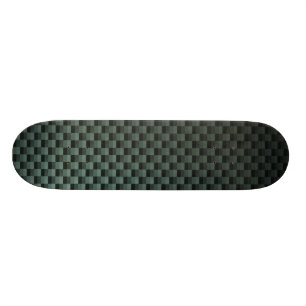Carbon Fiber Patterned Skateboard Deck