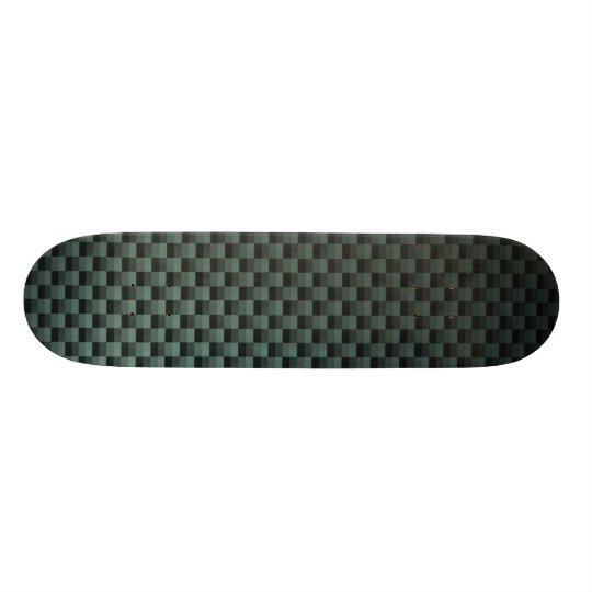 Carbon Fiber Patterned Skateboard Deck
