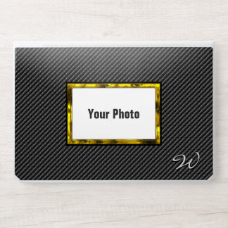 Carbon Fiber & Photo Frame Options HP Laptop Skin