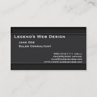 Carbon Fiber Professional Business Card