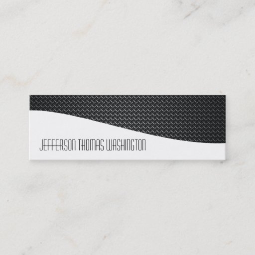 Customizable Carbon Fiber Professional Slim Business Cards