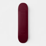 Carbon Fiber Red Skateboard Deck at Zazzle