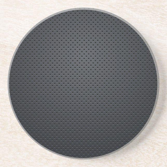 Carbon-fiber-reinforced polymer drink coaster (Front)