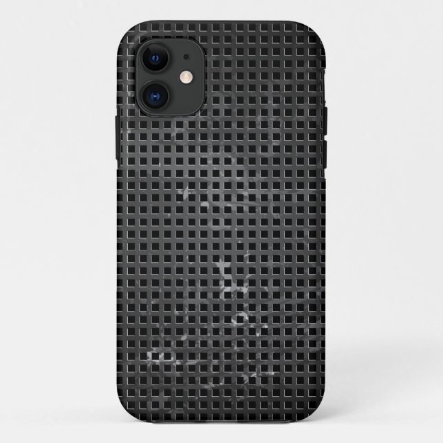 Carbon-fiber-reinforced polymer grill Case-Mate iPhone case (Back)
