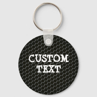 Carbon-fiber-reinforced polymer keychain