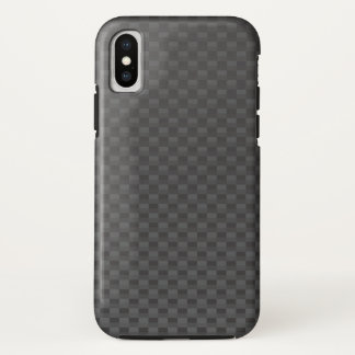 Carbon-fiber-reinforced polymer print. iPhone XS case