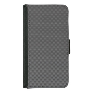 Carbon-fiber-reinforced polymer wallet phone case for samsung galaxy s5