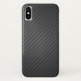 Carbon-fiber-reinforced polymer Texture iPhone X Case