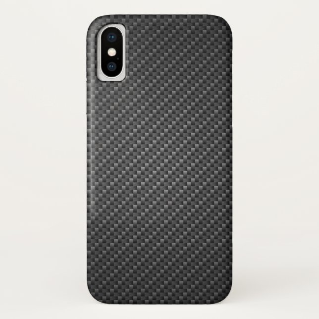 Carbon-fiber-reinforced polymer Texture Case-Mate iPhone Case (Back)