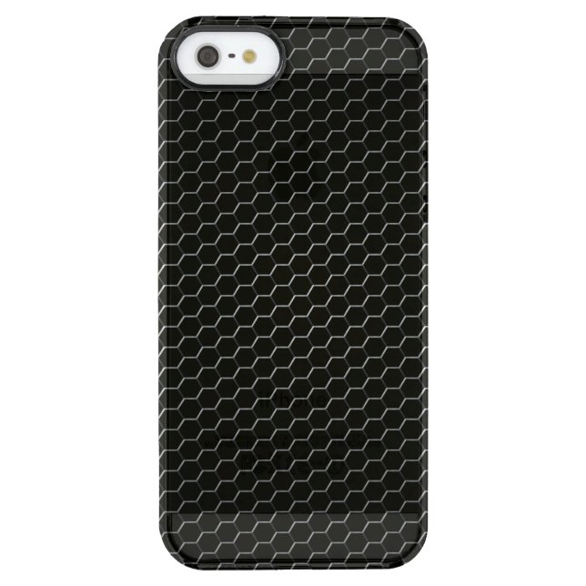 Carbon-fiber-reinforced polymer uncommon iPhone case (Back)